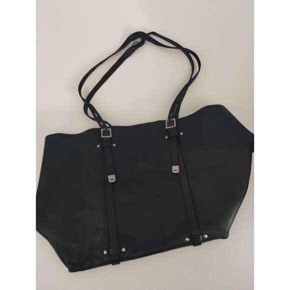 Rag N Bone Black Handbag Large Shoulder Bag - Picture 1 of 7